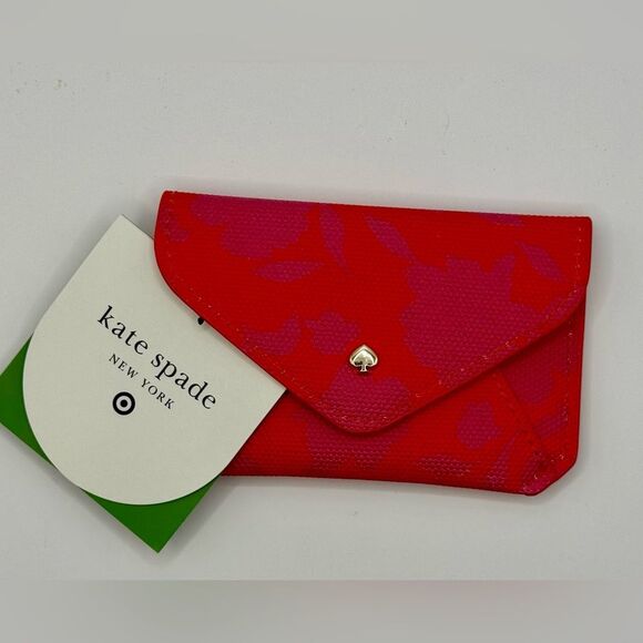 Kate Spade x Target Red Envelope Snap Coin Purse – Limited Edition - Picture 1 of 3
